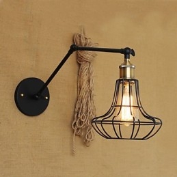 Wall Sconces Swing Lights Reading Wall Lights Mini Style Rustic Lodge Metal