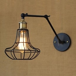 Wall Sconces Swing Lights Reading Wall Lights Mini Style Rustic Lodge Metal