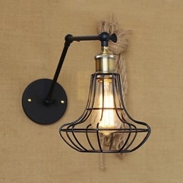 Wall Sconces Swing Lights Reading Wall Lights Mini Style Rustic Lodge Metal