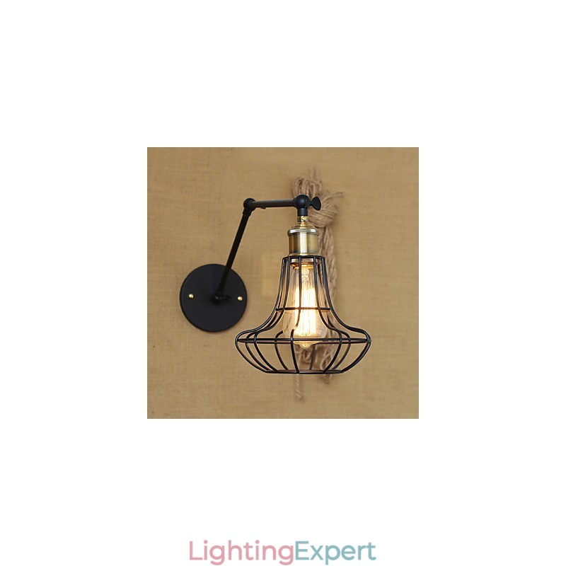 Wall Sconces Swing Lights Reading Wall Lights Mini Style Rustic Lodge Metal