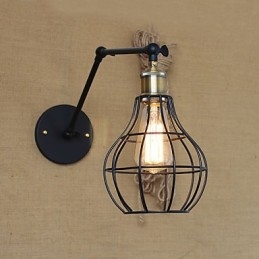 Wall Sconces Swing Lights Reading Wall Lights Mini Style Rustic Lodge Metal
