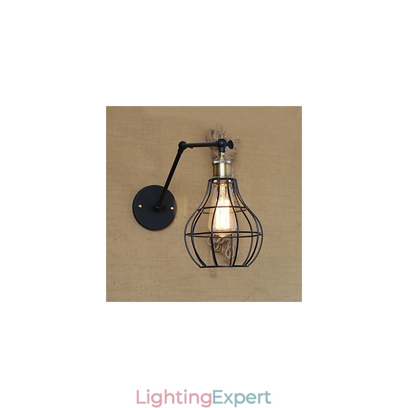 Wall Sconces Swing Lights Reading Wall Lights Mini Style Rustic Lodge Metal