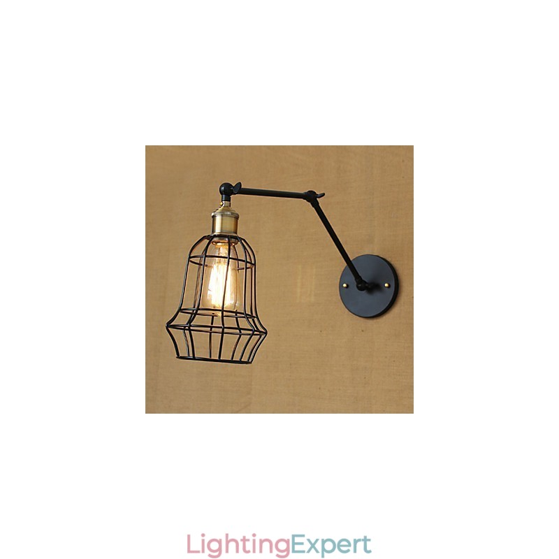 Wall Sconces Swing Lights Reading Wall Lights Mini Style Rustic Lodge Metal
