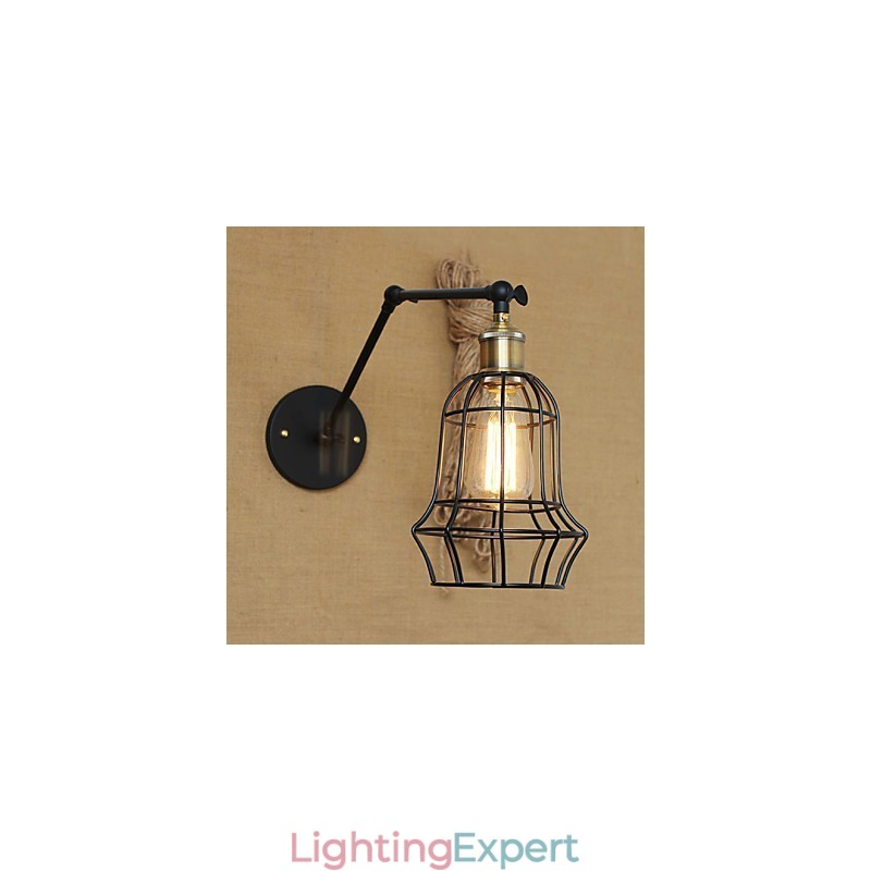 Wall Sconces Swing Lights Reading Wall Lights Mini Style Rustic Lodge Metal