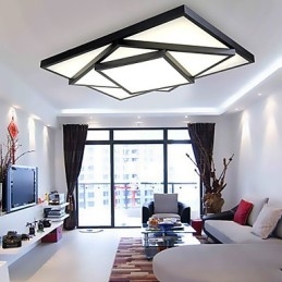 Square Flush Mount Modern Contemporary Ceiling light
