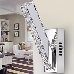 Crystal Wall Sconces Modern Contemporary Metal
