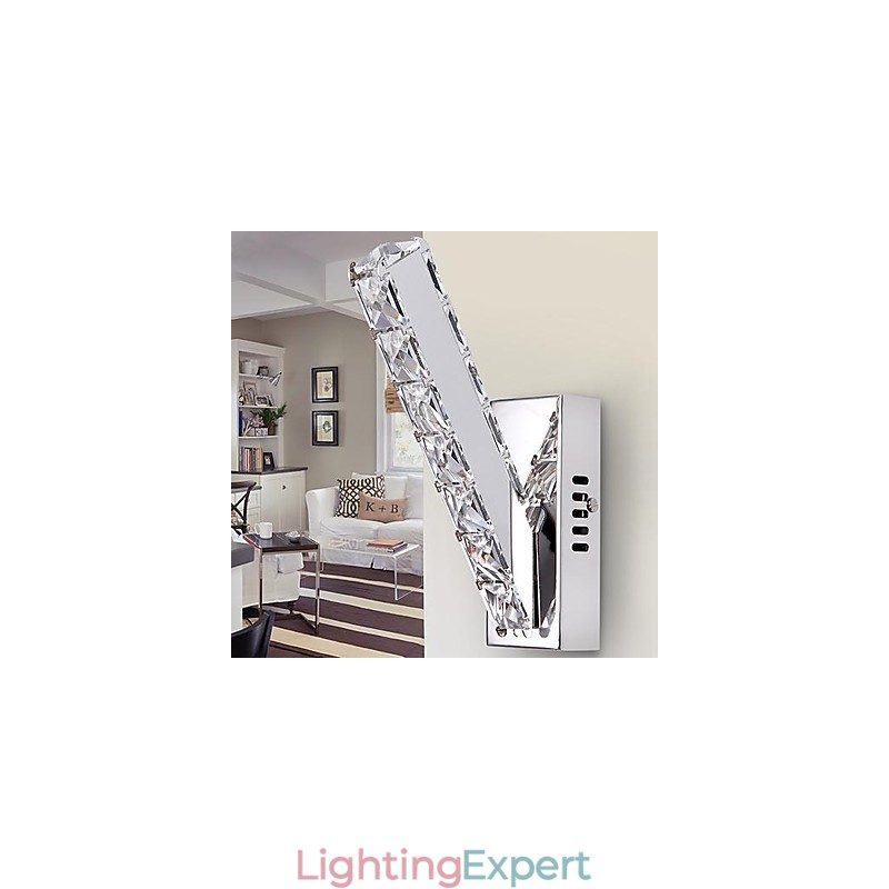 Crystal Wall Sconces Modern Contemporary Metal