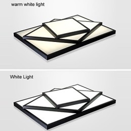 Square Flush Mount Modern Contemporary Ceiling light