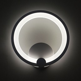 Wall Sconces Modern Dia. 27CM Ring Contemporary Metal Acrylic 90 240V
