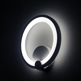 Wall Sconces Modern Dia. 27CM Ring Contemporary Metal Acrylic 90 240V