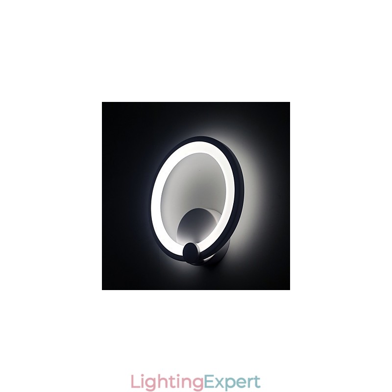 Wall Sconces Modern Dia. 27CM Ring Contemporary Metal Acrylic 90 240V