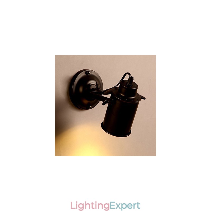 Vintage Wall Lamp Industrial Black Wrought Iron Wall Light Retro Econce Fixturedison Lamp Corridor Wall s Lighting