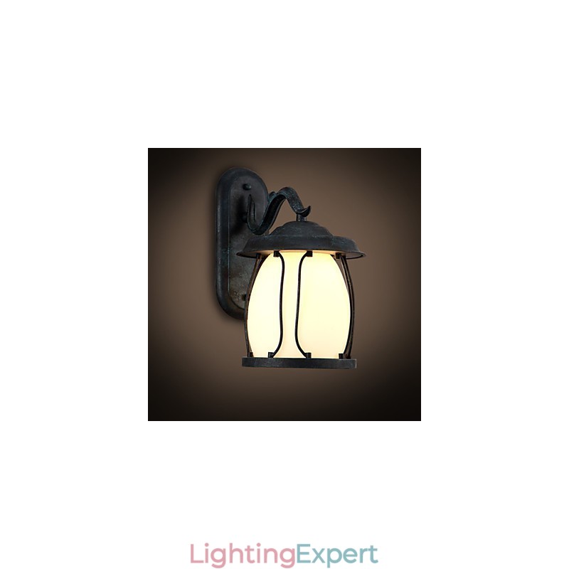 Outside Europe Type Restoring Ancient Ways Is Waterproof Creative American Wall Lamp Lights