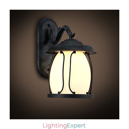 Outside Europe Type Restoring Ancient Ways Is Waterproof Creative American Wall Lamp Lights
