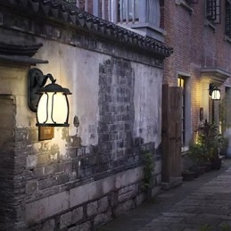 Outside Europe Type Restoring Ancient Ways Is Waterproof Creative American Wall Lamp Lights