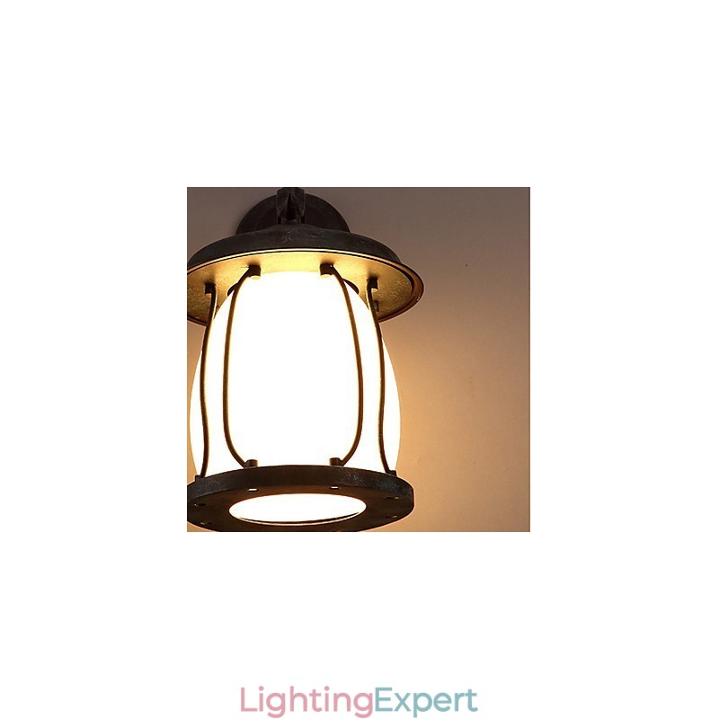 Outside Europe Type Restoring Ancient Ways Is Waterproof Creative American Wall Lamp Lights