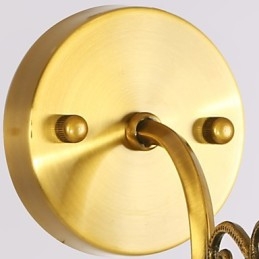 Classic Bedroom Wall Lamps Simple Metal Living Room Wall Sconce Bar Cafe Hallway Balcony Wall Lamp