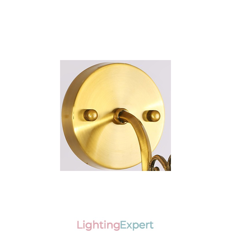 Classic Bedroom Wall Lamps Simple Metal Living Room Wall Sconce Bar Cafe Hallway Balcony Wall Lamp