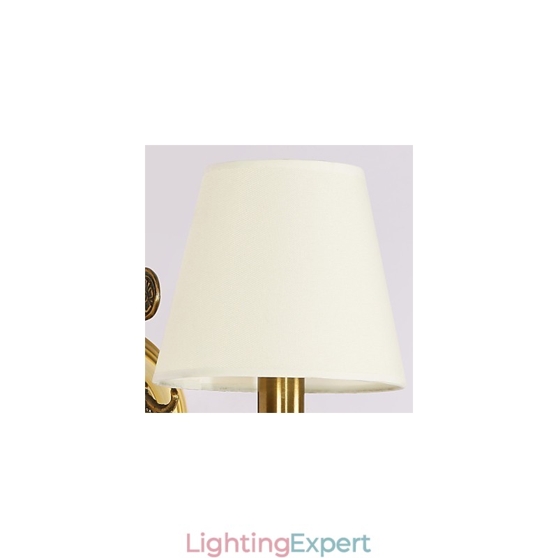 Classic Bedroom Wall Lamps Simple Metal Living Room Wall Sconce Bar Cafe Hallway Balcony Wall Lamp