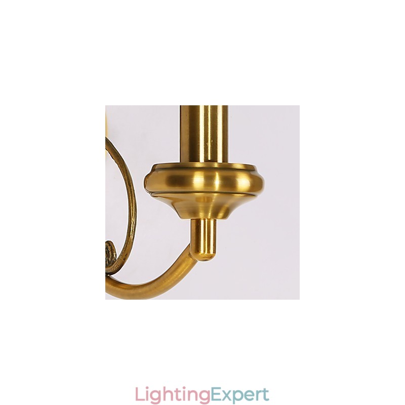 Classic Bedroom Wall Lamps Simple Metal Living Room Wall Sconce Bar Cafe Hallway Balcony Wall Lamp