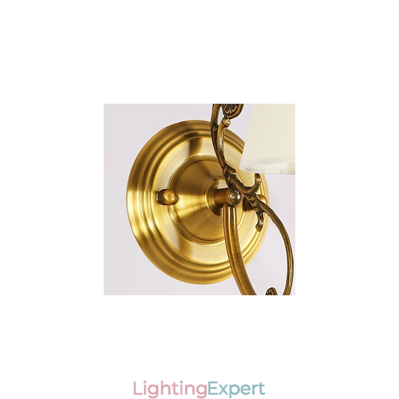 Classic Bedroom Wall Lamps Simple Metal Living Room Wall Sconce Bar Cafe Hallway Balcony Wall Lamp