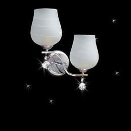 Crystal Wall Sconces Modern Contemporary Metal