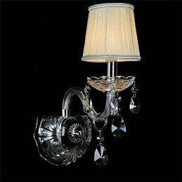 Crystal Mini Style Wall Sconces Candle Wall Lights Modern Contemporary Glass
