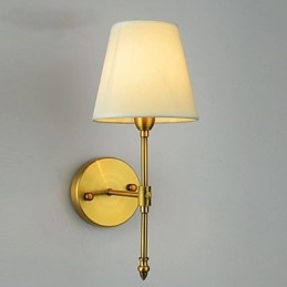 Classic Bedroom Wall Lamps Simple Metal Living Room Wall Sconce Bar Cafe Hallway Balcony Wall Lamp