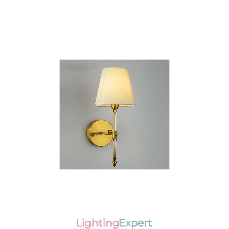 Classic Bedroom Wall Lamps Simple Metal Living Room Wall Sconce Bar Cafe Hallway Balcony Wall Lamp