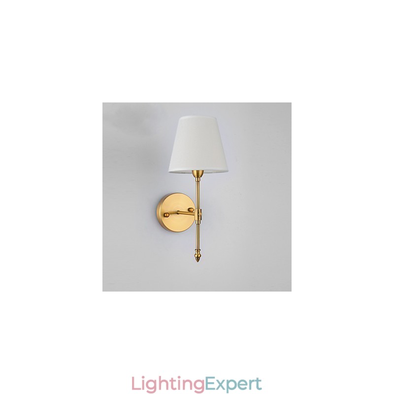 Classic Bedroom Wall Lamps Simple Metal Living Room Wall Sconce Bar Cafe Hallway Balcony Wall Lamp