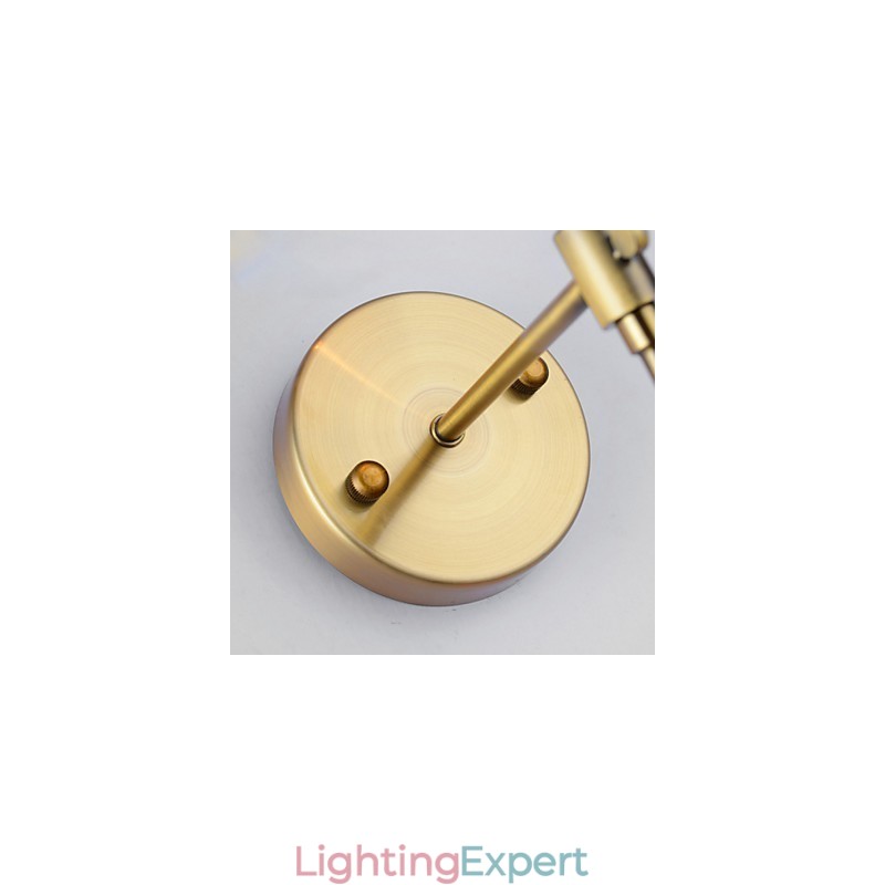 Classic Bedroom Wall Lamps Simple Metal Living Room Wall Sconce Bar Cafe Hallway Balcony Wall Lamp