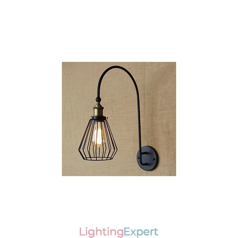 Nordic Mediterranean Style Retro Fashion Creative Large Single Head Decorative Wall Lamp