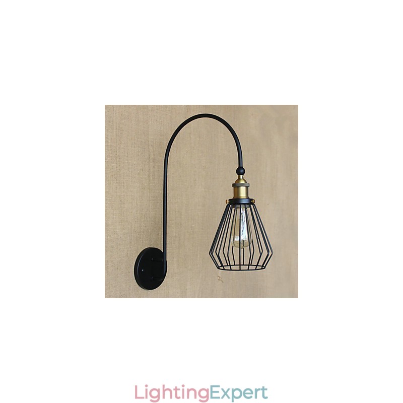 Nordic Mediterranean Style Retro Fashion Creative Large Single Head Decorative Wall Lamp