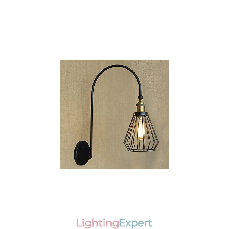 Nordic Mediterranean Style Retro Fashion Creative Large Single Head Decorative Wall Lamp
