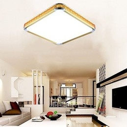 Flush Mounte Light Luxury Modern Acrylic with Light Ajustable Golden Or Silver Can choose