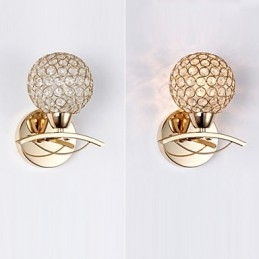 Wall Sconces Reading Wall Lights Crystal Mini Style Modern Contemporary Metal