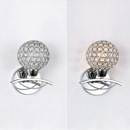 Wall Sconces Reading Wall Lights Crystal Mini Style Modern Contemporary Metal