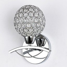 Wall Sconces Reading Wall Lights Crystal Mini Style Modern Contemporary Metal