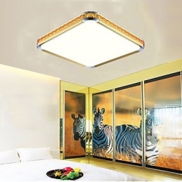 Flush Mounte Light Luxury Modern Acrylic with Light Ajustable Golden Or Silver Can choose