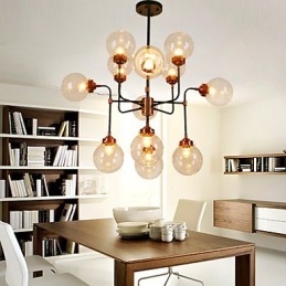 Magic Beans Droplight Creative Of Individual Character Lamp Wrought Iron Industry Wind