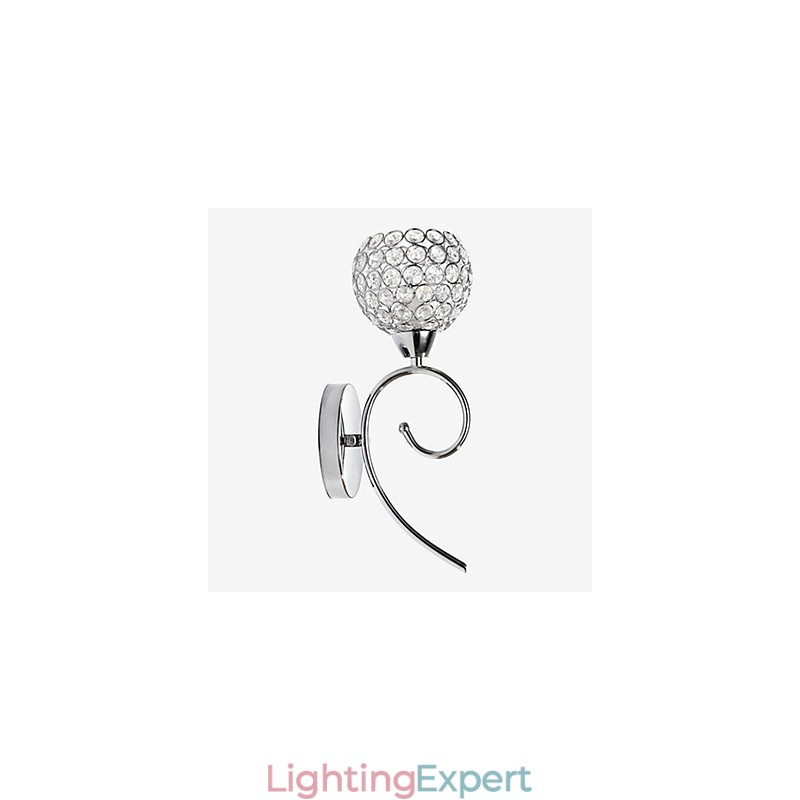 Wall Sconces Reading Wall Lights Crystal Mini Style Modern Contemporary Metal