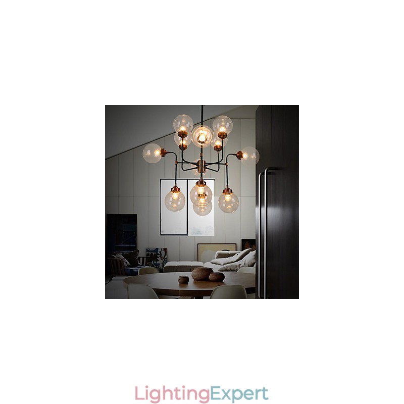 Magic Beans Droplight Creative Of Individual Character Lamp Wrought Iron Industry Wind