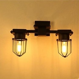 Wall Lamp Wrought Iron Hallway Stairs The Head Of A Bed