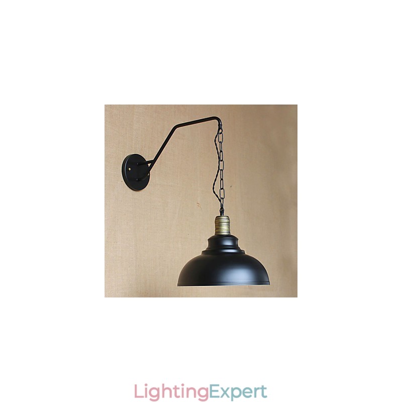 Simple And Creative Personality Wall lamp Industry Chain American Retro Iron Aisle Bedroom Bedside wall Lamp