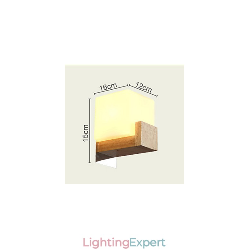 Wall Sconces Mini Style Modern Contemporary Wood Bamboo