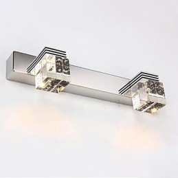 Wall Sconces Bathroom Lighting Wall Washers Crystal Mini Style Modern Contemporary Metal
