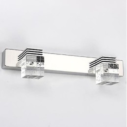 Wall Sconces Bathroom Lighting Wall Washers Crystal Mini Style Modern Contemporary Metal