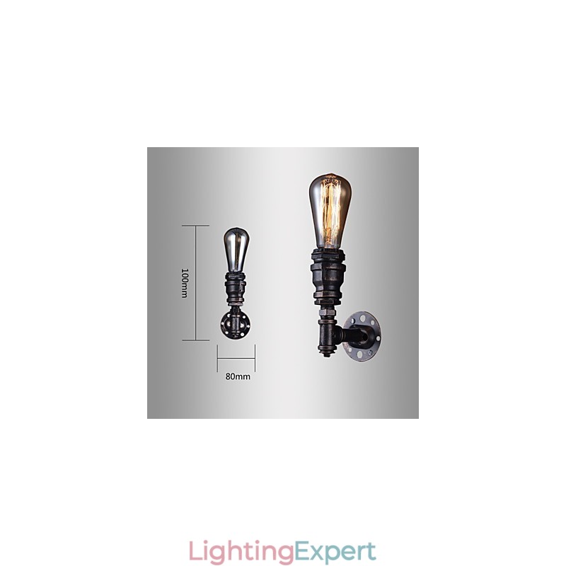 Retro Metal Bedsides Wall Sconce Village Pastoral Living Room Wall Lights Dining Room Wall Lamp