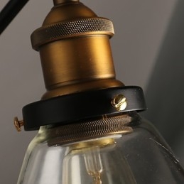 Creative Rural Loft Retro Titan Section Double Wall Lamp Light