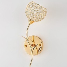 Minimalist Modern Crystal Wall Light